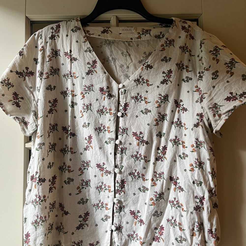 Roolee Floral Print Blouse